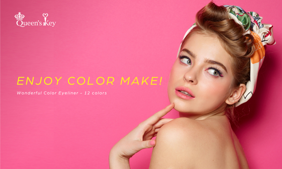 ENJOY COLOR MAKE! Wonderful Color Eyeliner - 12 colors